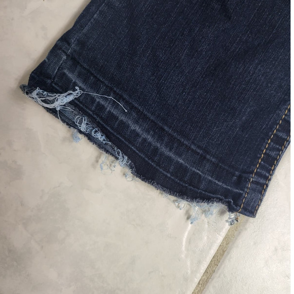 Y2K Mudd Dark Wash Boot Cut Jeans - Size 17 - Picture 5 of 5